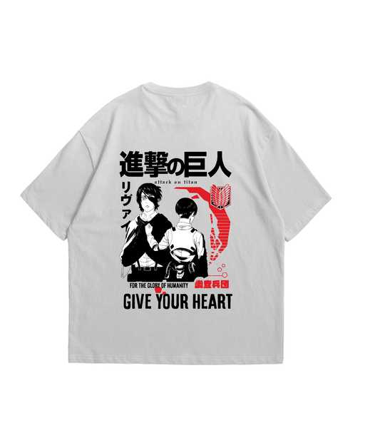 Give your heart Oversize Tee